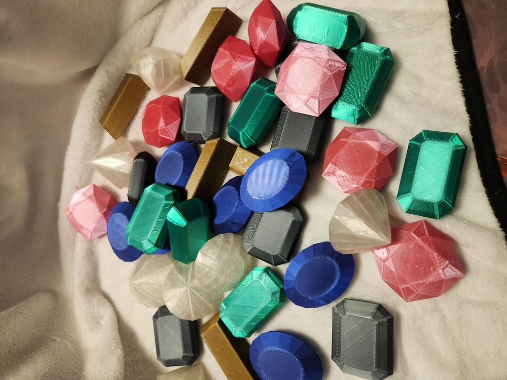 Splender the board game upgrade gems